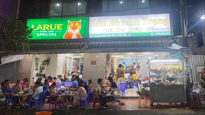 Lẩu Bò Năm Trọng - quán lẩu Quận 7