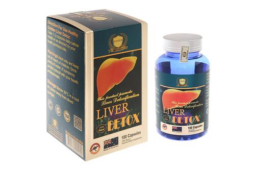 Review Liver Detox - viên uống bổ gan và thải độc gan của Úc - Liver Detox có tốt không?