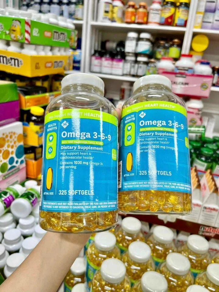Review Viên uống dầu cá Omega 3-6-9 của Member s Mark Supports Heart Health