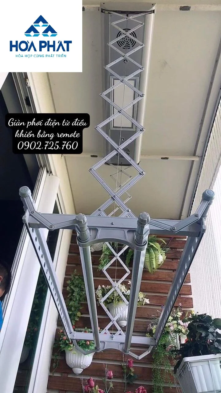 Review giàn phơi thông minh - Lựa chọn đúng đắn cho nhà ở chung cư Bình Dương, TP HCM