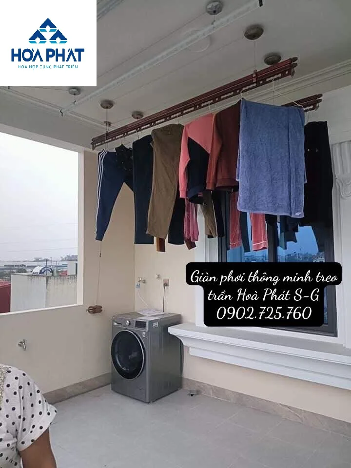 Review giàn phơi thông minh - Lựa chọn đúng đắn cho nhà ở chung cư Bình Dương, TP HCM