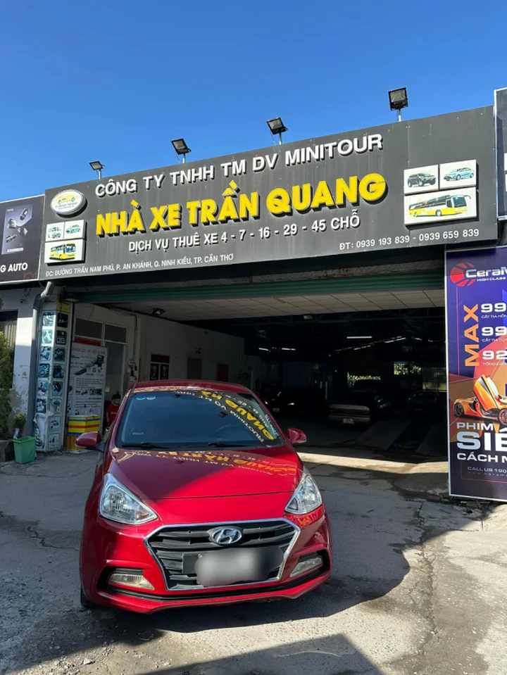 Trải Nghiệm Thuê Xe Tự Lái tại Nhà Xe Trần Quang – Công ty TNHH TMDV Minitour