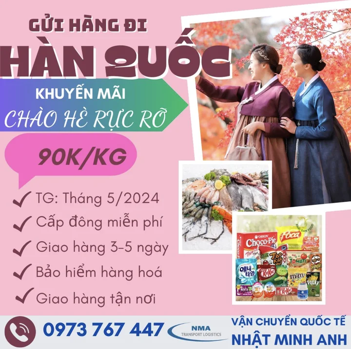 Dịch vụ gửi hàng quốc tế uy tín - Review Nhật Minh Anh Logistics