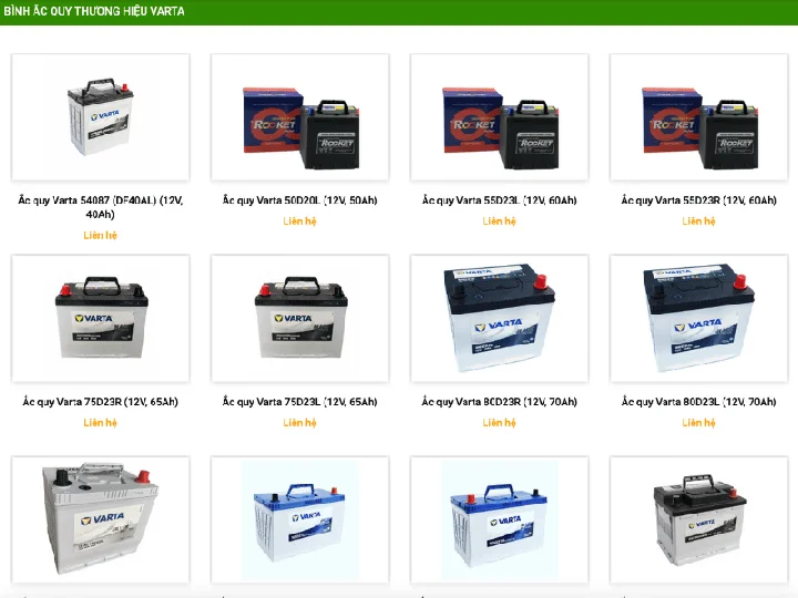 Review đại lý ắc quy Varta tại TP HCM - đại lý bán ắc quy toàn quốc
