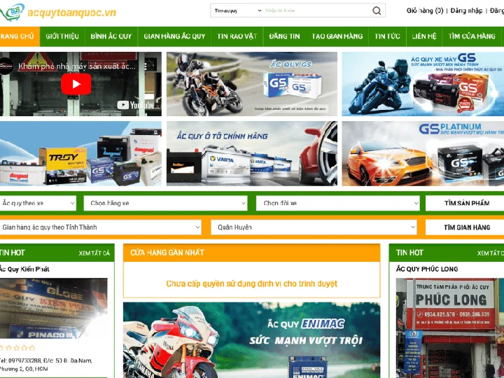 Review đại lý ắc quy Varta tại TP HCM - đại lý bán ắc quy toàn quốc