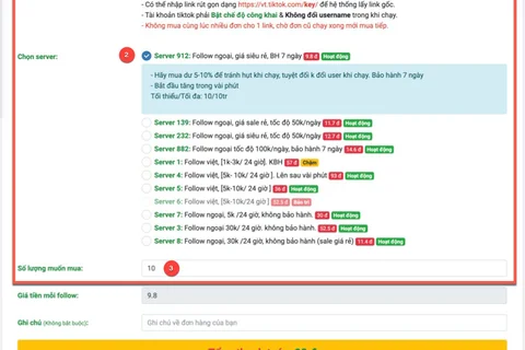 Top 6 Web Tăng Tim TikTok Uy Tín, Giá Rẻ Nhất 2026