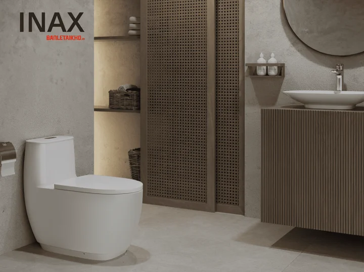 Bồn cầu INAX &ndash; Lựa chọn ho&agrave;n hảo cho kh&ocirc;ng gian sống hiện đại