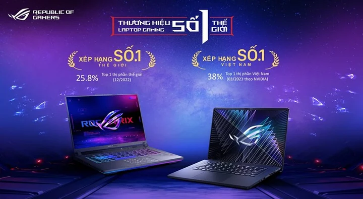 Review laptop gaming ROG Strix G16 2023 - Mát và êm