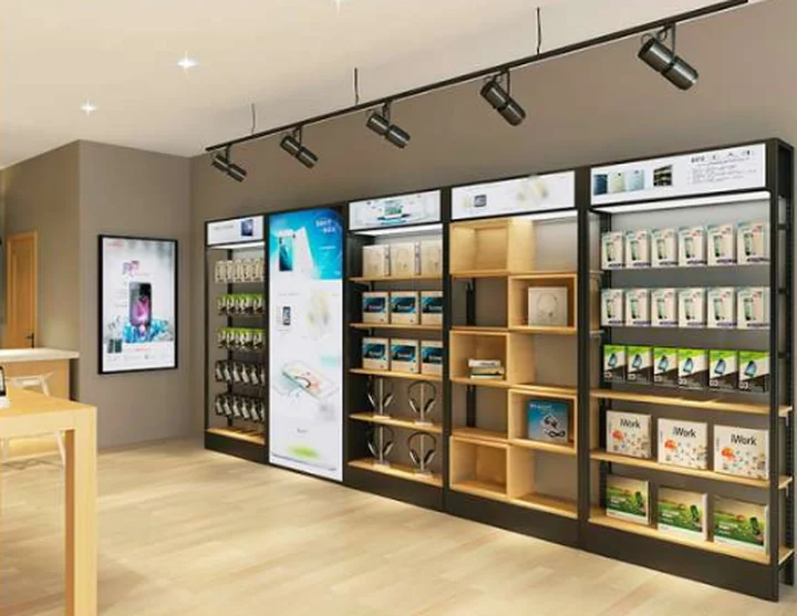 Review kệ trưng bày bằng gỗ - nội thất Sáng Tạo