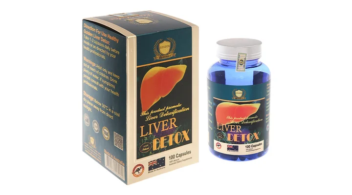 Review Liver Detox - viên uống bổ gan và thải độc gan của Úc - Liver Detox có tốt không?