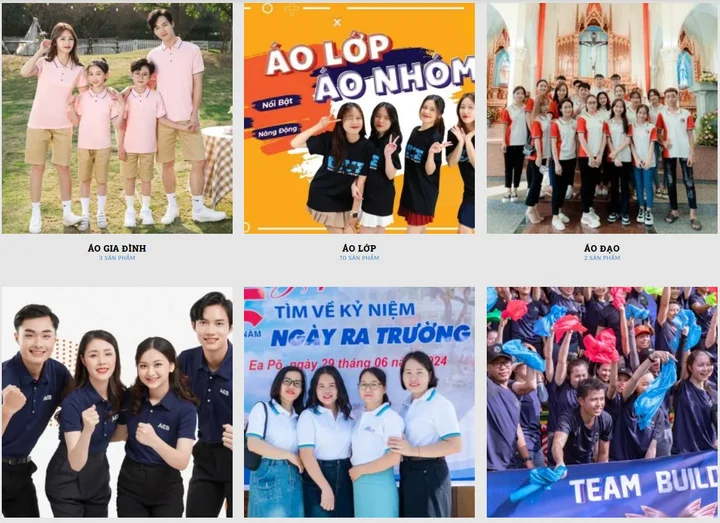 Review dịch vụ may in áo thun đồng phục Đăk Lăk giá rẻ và đẹp nhất