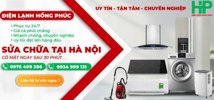 Địa chỉ sửa bếp từ tại nhà ở Hà Nội Uy Tín công ty Điện Tử Điện Lạnh Hồng Phúc có những gì?