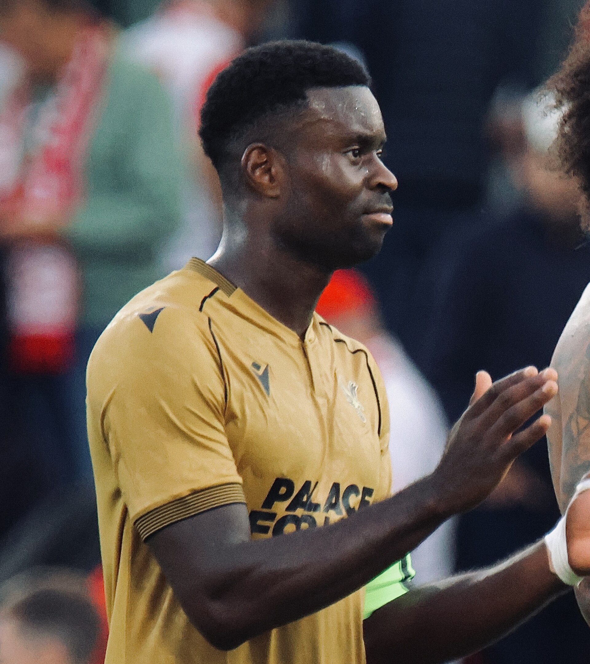 Marc Guéhi trong màu áo Crystal Palace trước khi chuyển sang Man City