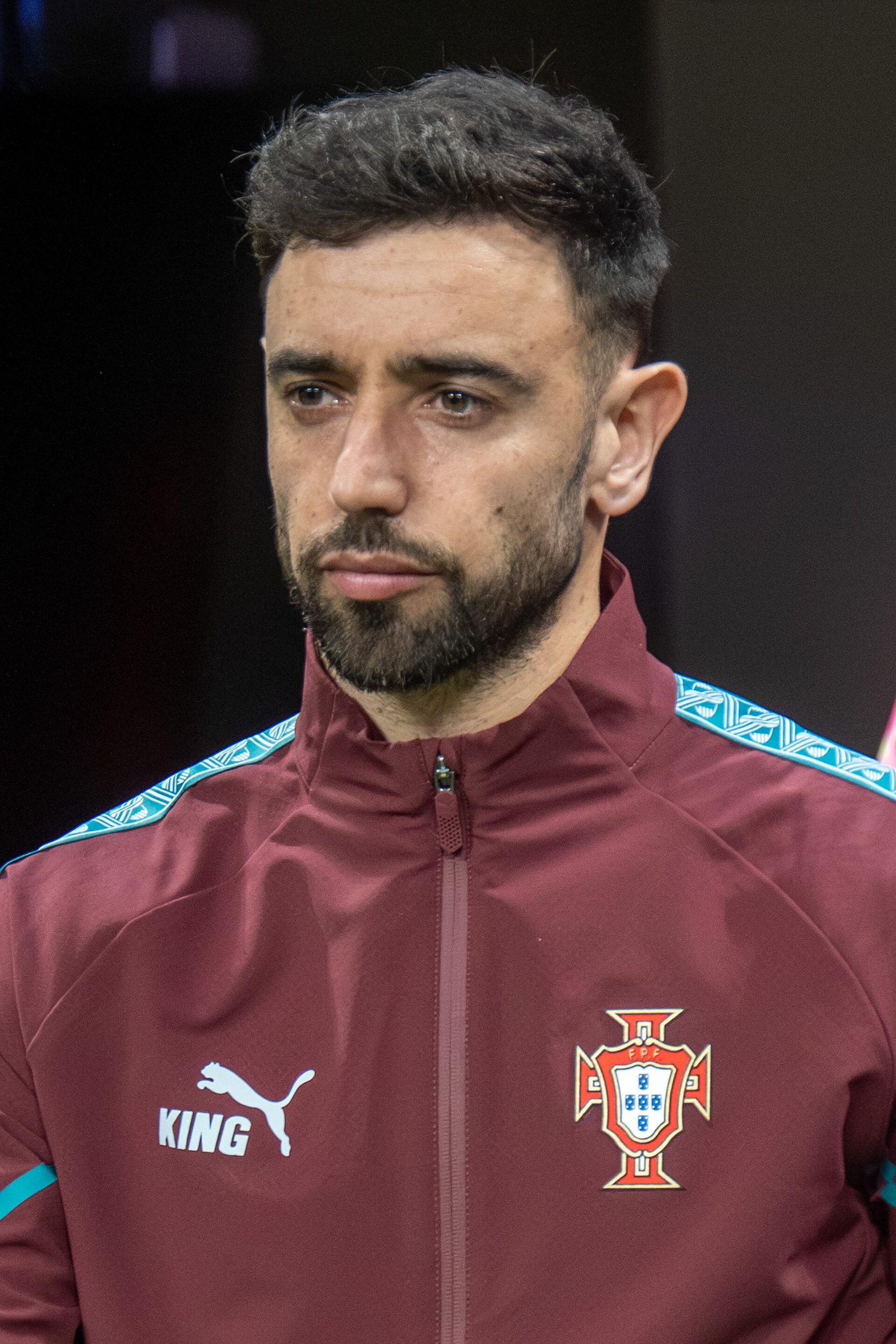 Bruno Fernandes, đội trưởng Manchester United, người lập hat-trick vào lưới Ipswich Town