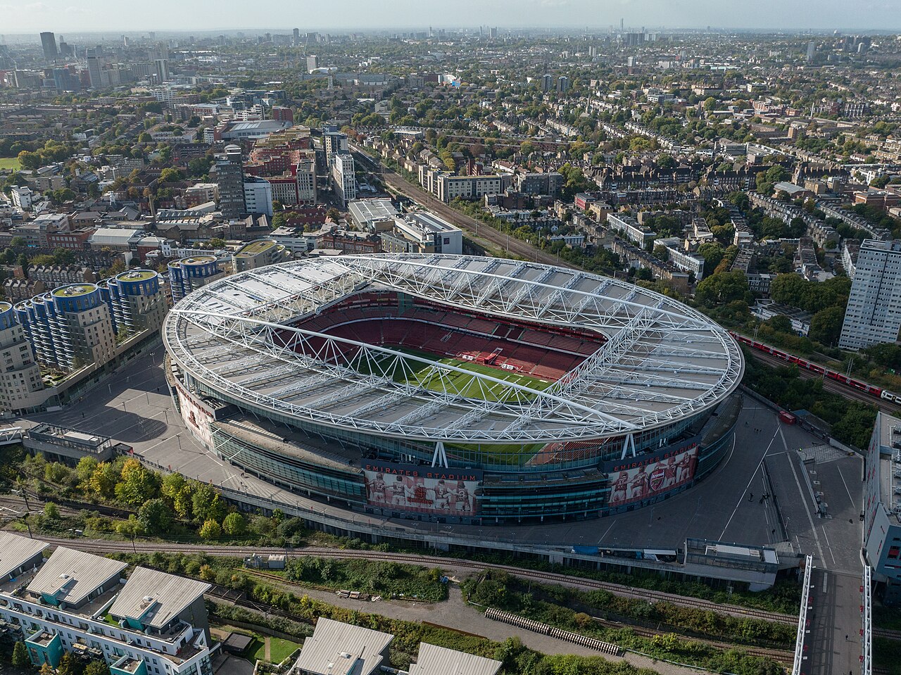 Sân Emirates của Arsenal ở bắc London