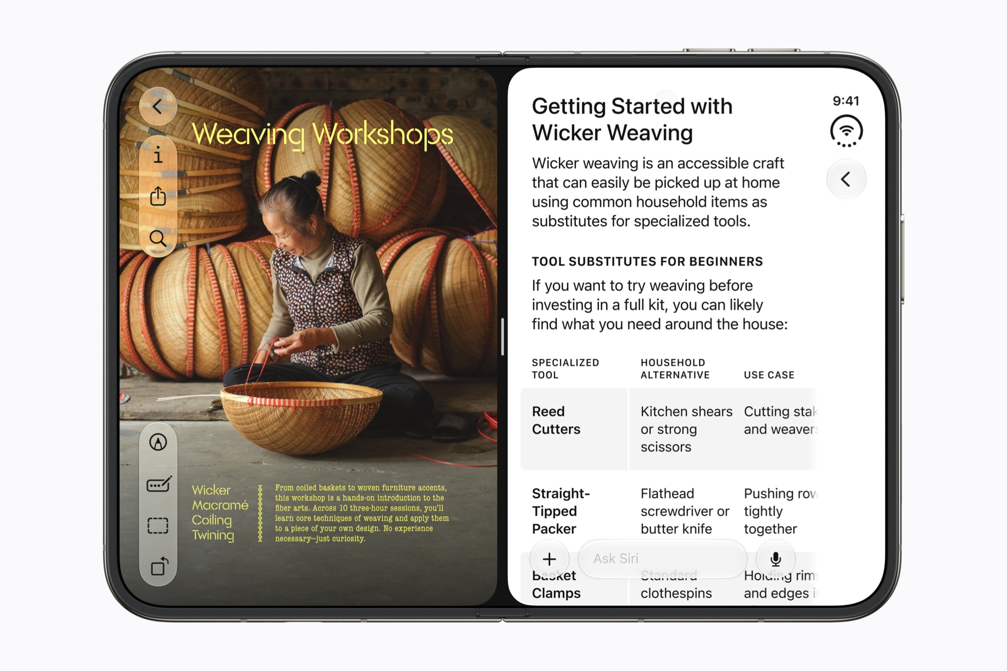 iPhone Duo chạy hai ứng dụng cạnh nhau ở chế độ Split View