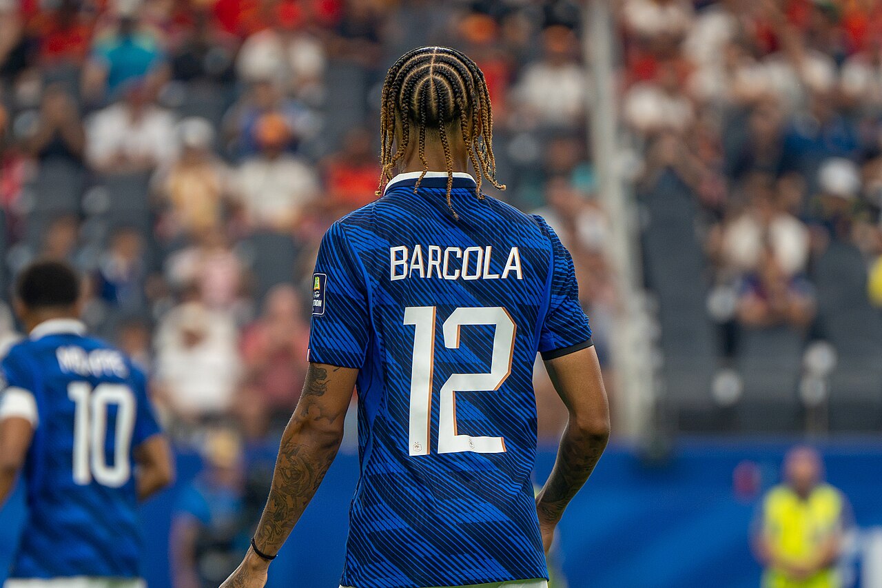 Bradley Barcola, tân binh của Liverpool