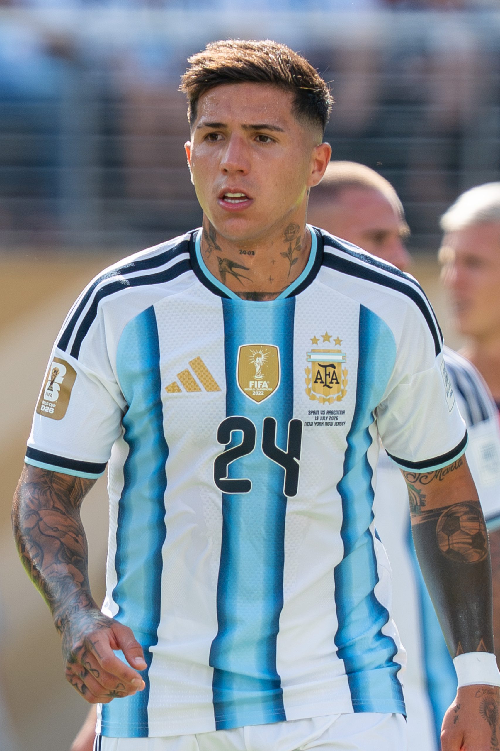 Enzo Fernández, tiền vệ Argentina vừa gia nhập Manchester City
