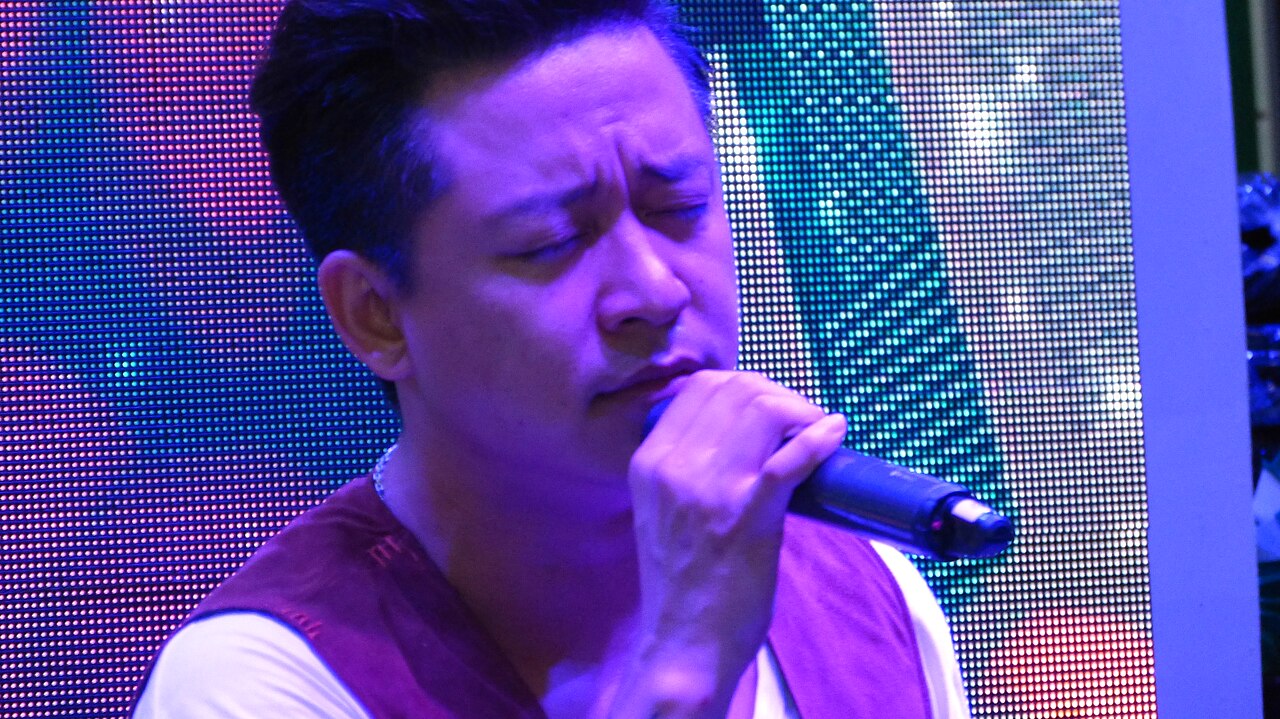 Tuấn Hưng xuất hiện tại một sự kiện ở Hà Nội năm 2013