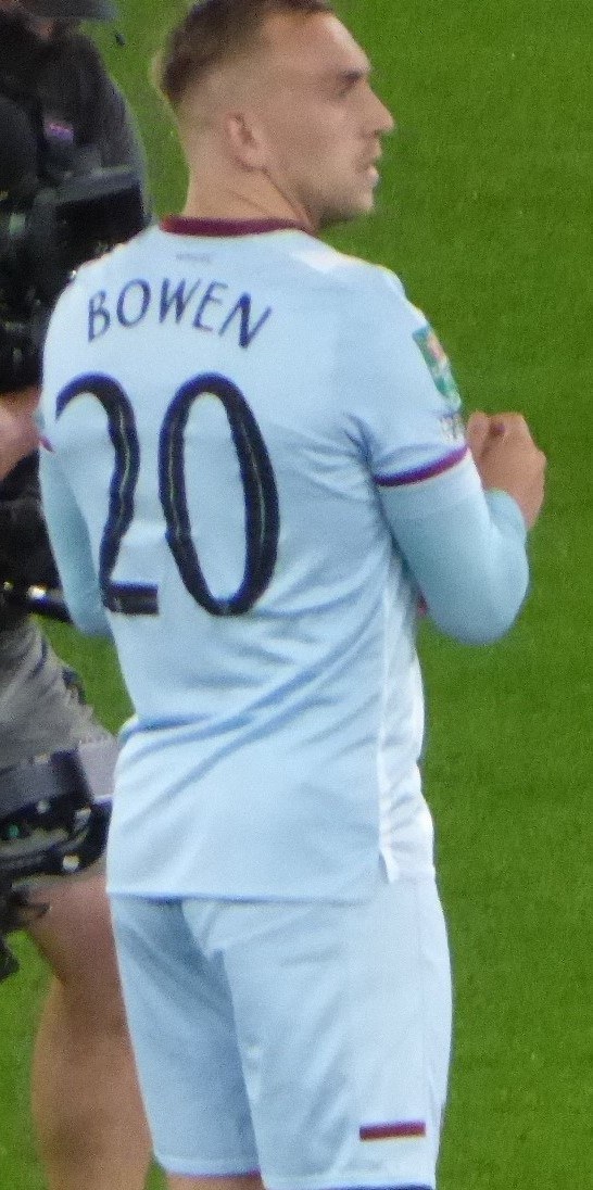 Jarrod Bowen, số 20 của West Ham United