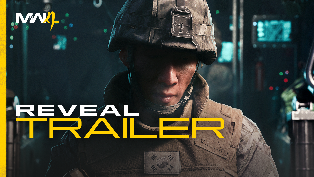 Ảnh bìa trailer giới thiệu Modern Warfare 4 với lính Hàn Quốc