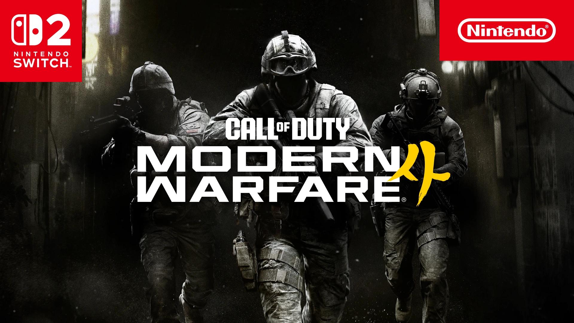 Key art Modern Warfare 4 phiên bản Nintendo Switch 2